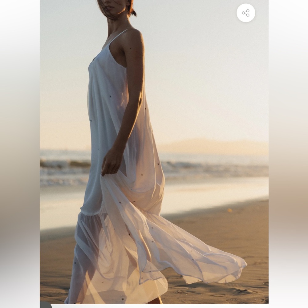 Catherine Gee Silk Symi Dress - Minimal Star Retail $504 NWOT online now!